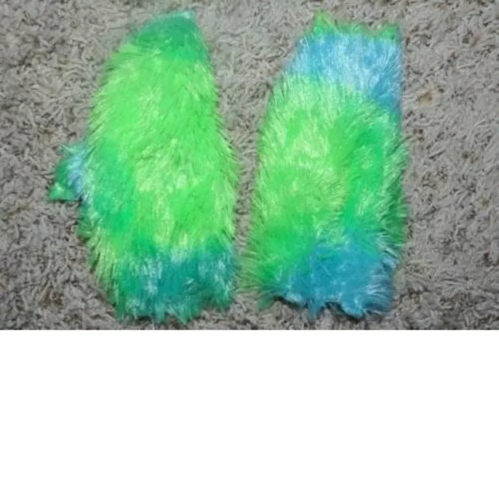 Green Monster Halloween Headpiece, Gloves & Leg Warmers 5 Pc Accessory Kit 14+